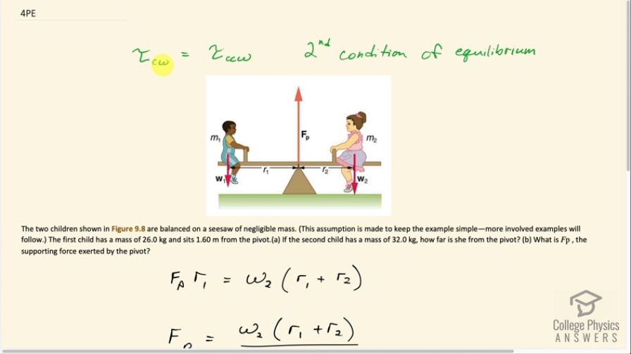 OpenStax College Physics, Chapter 9, Problem 4 (Problems & Exercises)