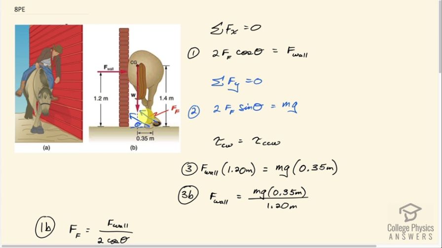 OpenStax College Physics, Chapter 9, Problem 8 (PE) video thumbnail