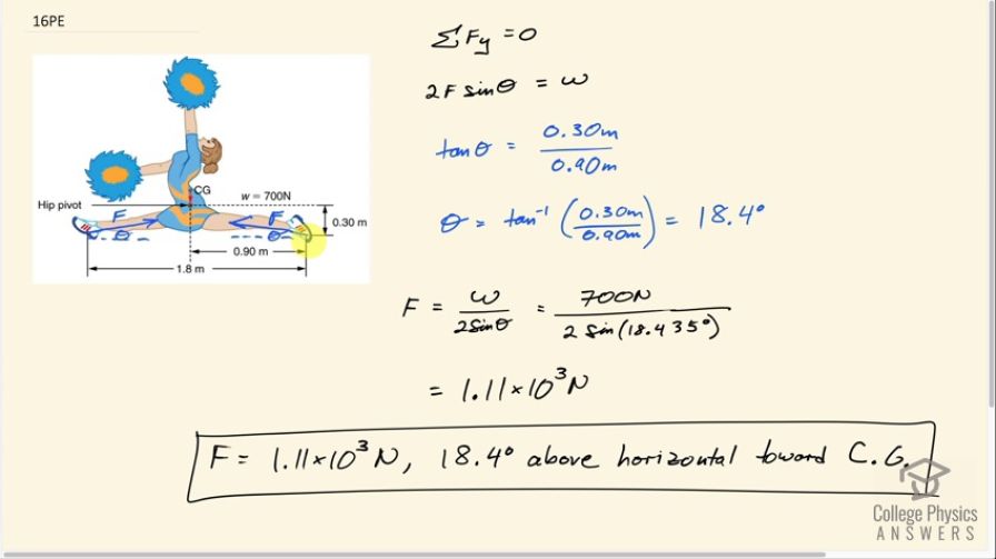 OpenStax College Physics, Chapter 9, Problem 16 (PE) video thumbnail