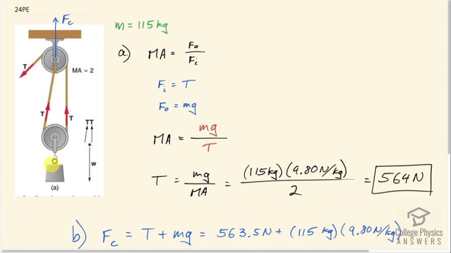 OpenStax College Physics, Chapter 9, Problem 24 (PE) video thumbnail