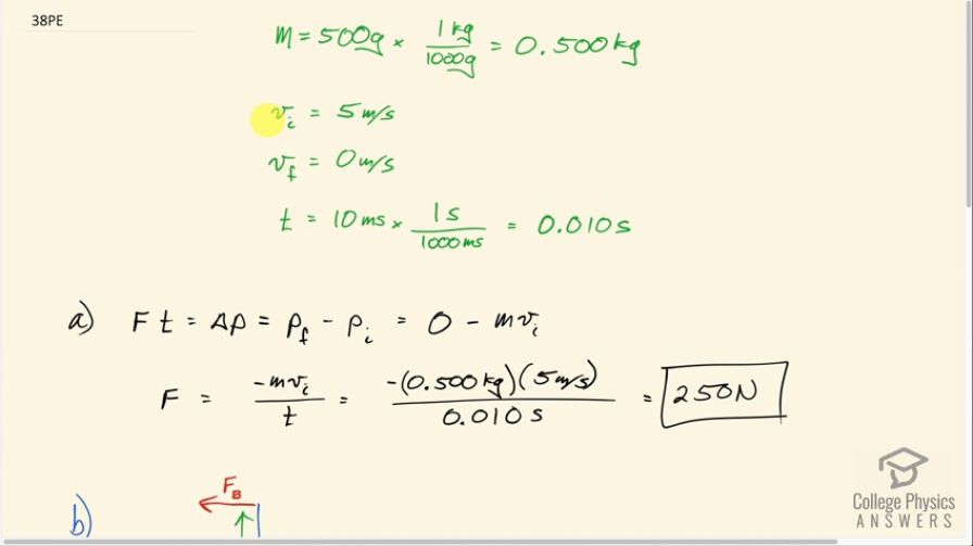 OpenStax College Physics Answers, Chapter 9, Problem 38 video poster image.