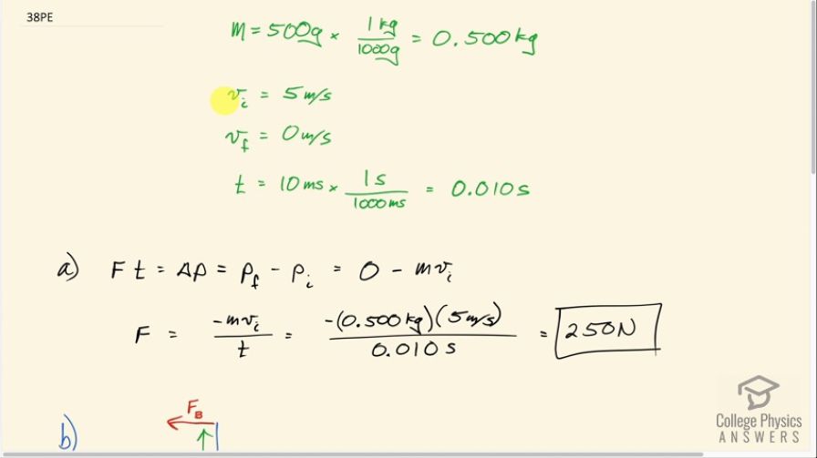 OpenStax College Physics, Chapter 9, Problem 38 (PE) video thumbnail