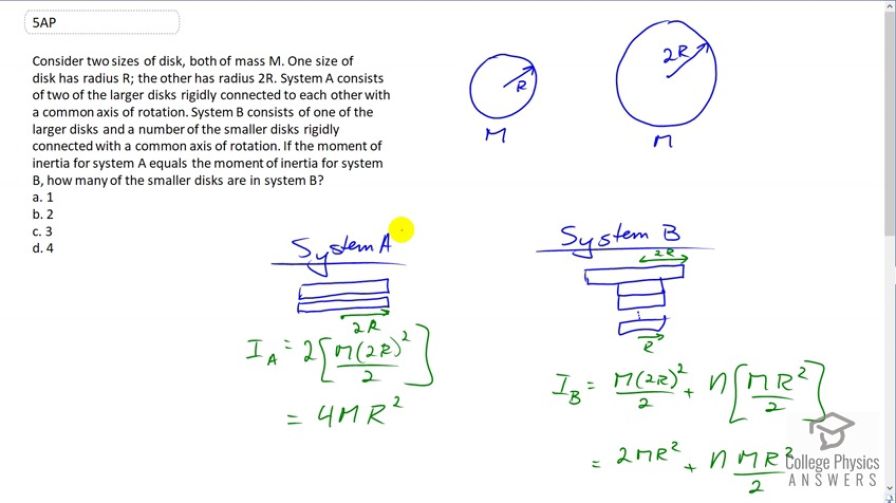 OpenStax College Physics For AP® Courses, Chapter 10, Problem 5 (Test ...