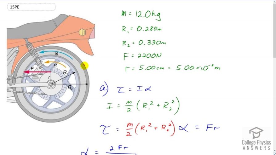 Solved 6. The following figures show a rotating wheel. If we