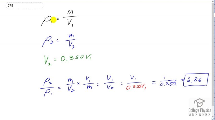 OpenStax College Physics, Chapter 11, Problem 7 (PE) video thumbnail