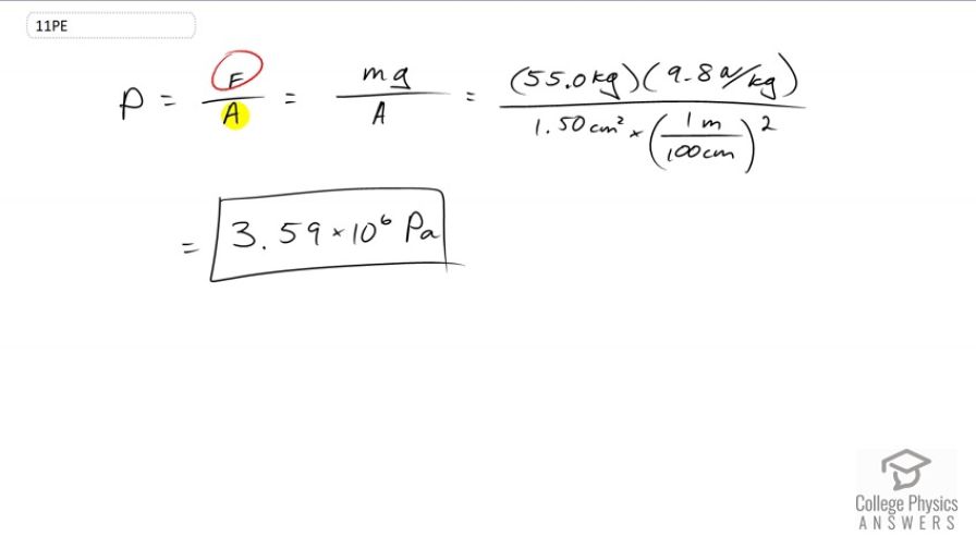OpenStax College Physics, Chapter 11, Problem 11 (PE) video thumbnail