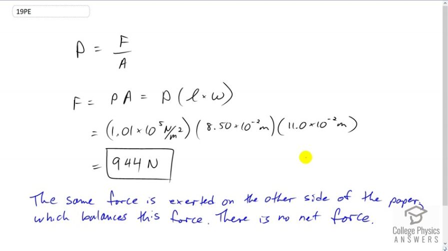 OpenStax College Physics, Chapter 11, Problem 19 (PE) video thumbnail