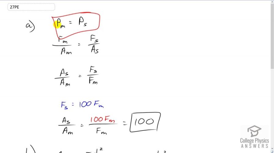 OpenStax College Physics, Chapter 11, Problem 27 (PE) video thumbnail