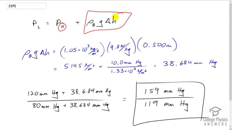 OpenStax College Physics, Chapter 11, Problem 33 (PE) video thumbnail