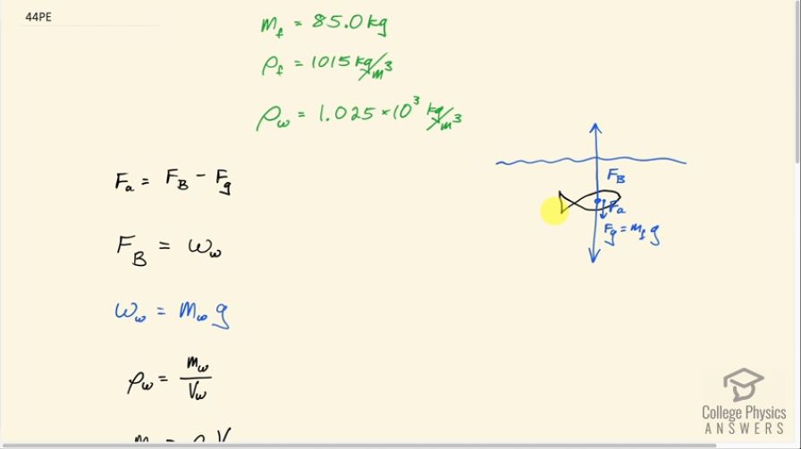 OpenStax College Physics, Chapter 11, Problem 44 (PE) video thumbnail