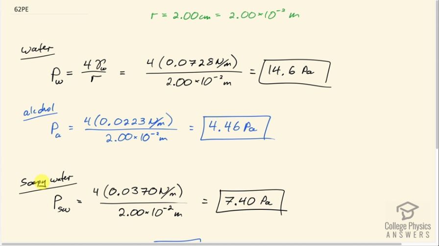 OpenStax College Physics, Chapter 11, Problem 62 (PE) video thumbnail