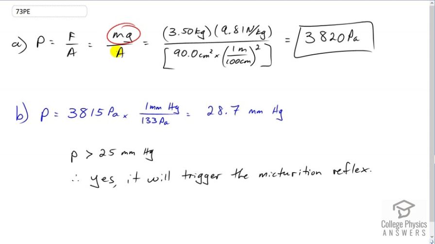 OpenStax College Physics, Chapter 11, Problem 73 (PE) video thumbnail