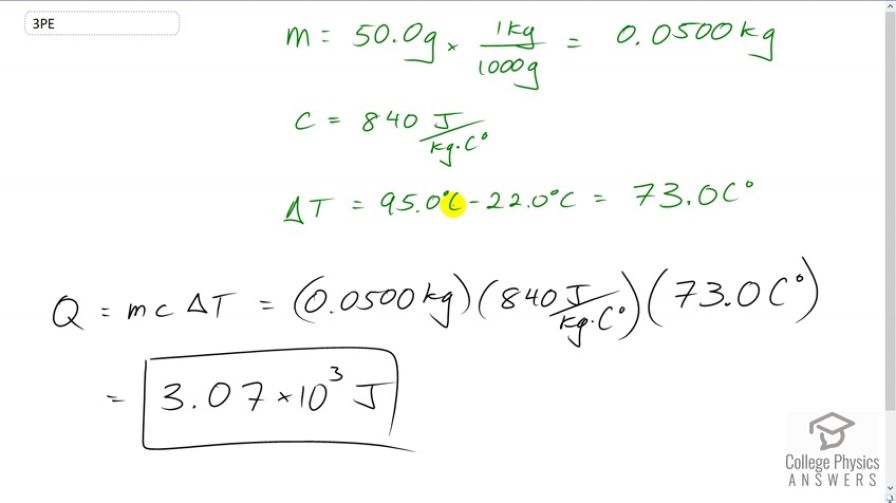 OpenStax College Physics, Chapter 14, Problem 3 (PE) video thumbnail