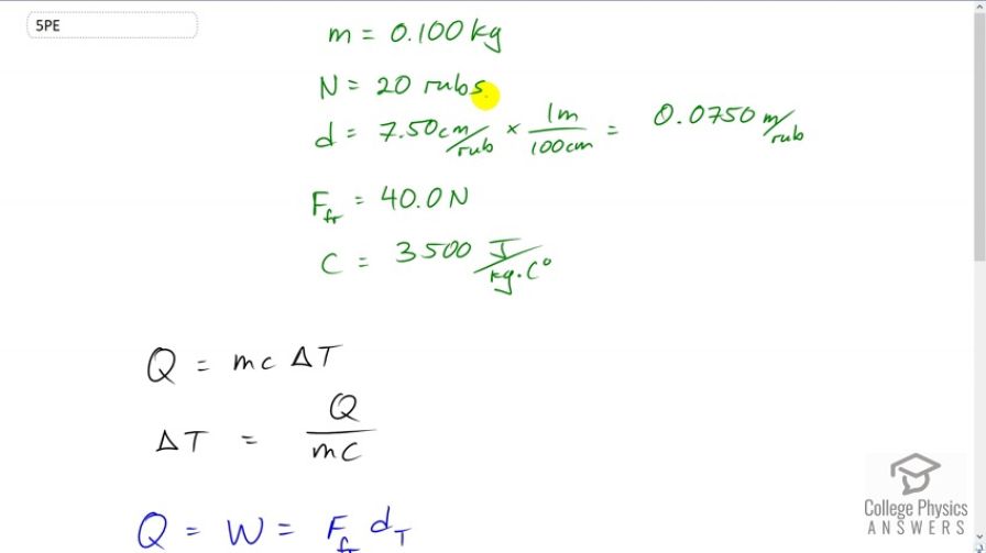 OpenStax College Physics, Chapter 14, Problem 5 (PE) video thumbnail