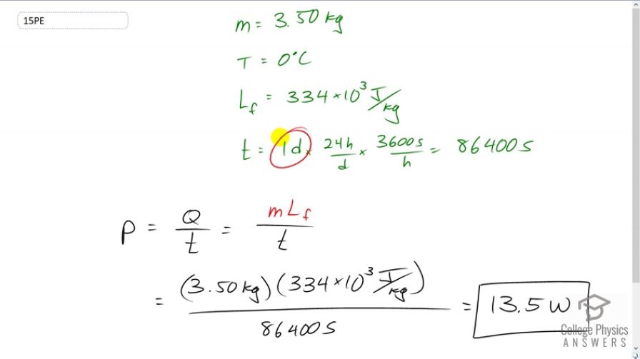 OpenStax College Physics Answers, Chapter 14, Problem 15 video poster image.