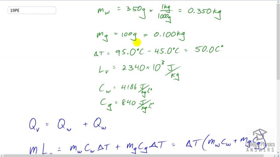 How many grams of water can be cooled from 36°C ﻿to