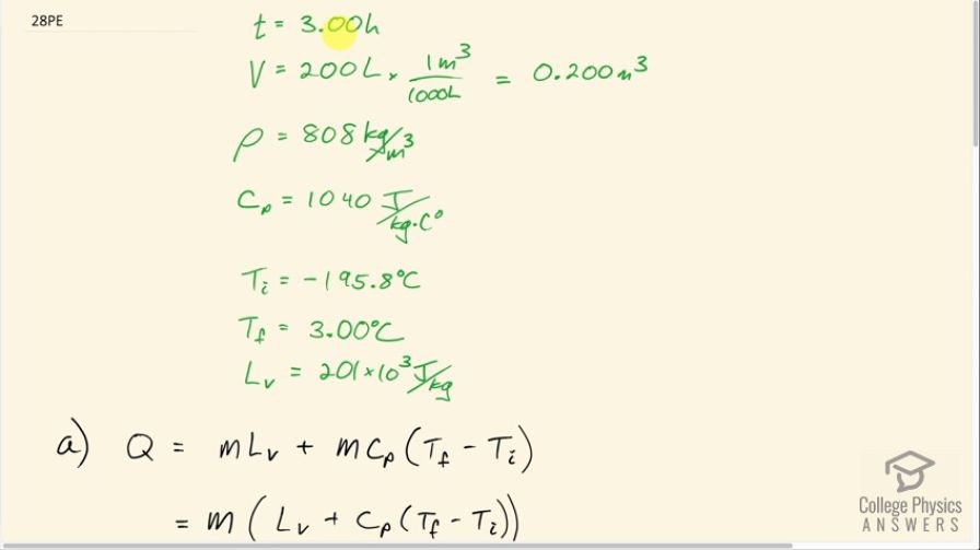 OpenStax College Physics, Chapter 14, Problem 28 (PE) video thumbnail