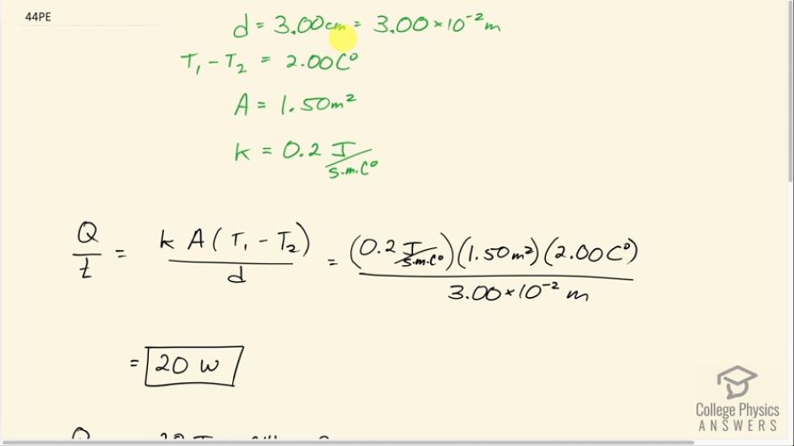 OpenStax College Physics, Chapter 14, Problem 44 (PE) video thumbnail