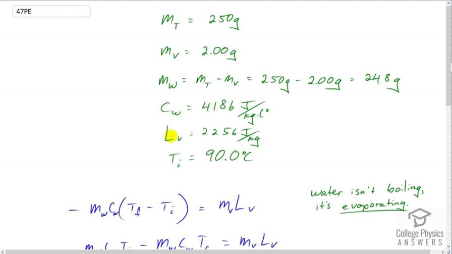 OpenStax College Physics, Chapter 14, Problem 47 (PE) video thumbnail