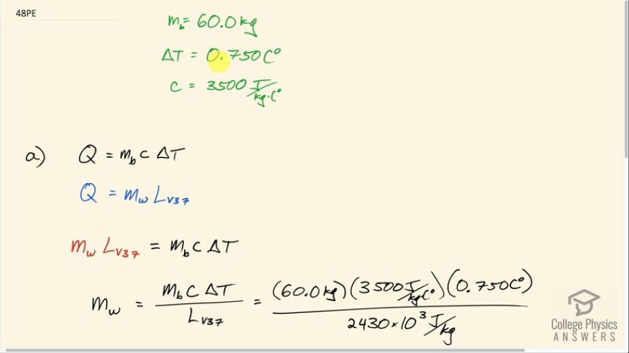 OpenStax College Physics, Chapter 14, Problem 48 (PE) video thumbnail