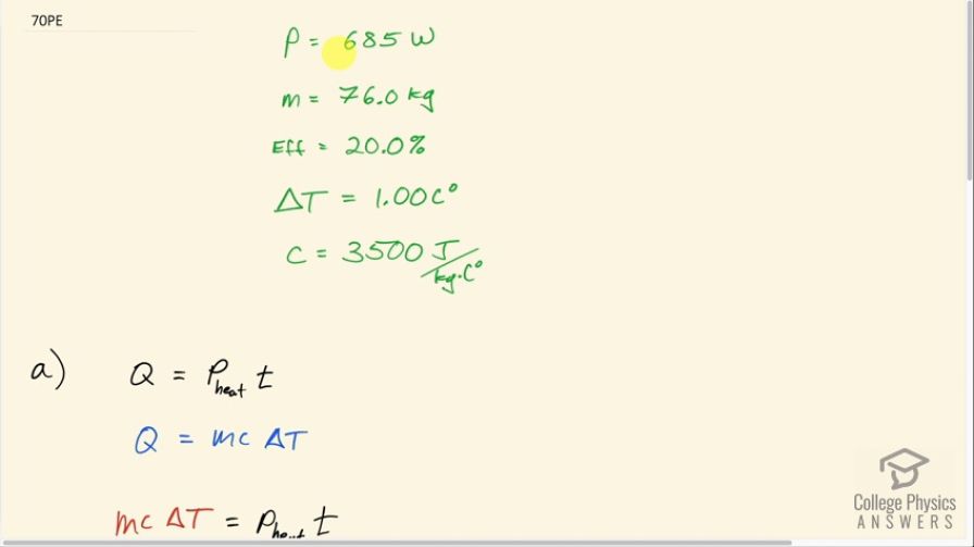 OpenStax College Physics, Chapter 14, Problem 70 (PE) video thumbnail