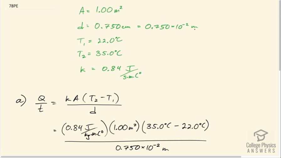 OpenStax College Physics Answers, Chapter 14, Problem 78 video poster image.
