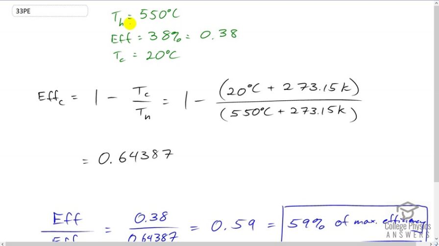 OpenStax College Physics, Chapter 15, Problem 33 (PE) video thumbnail