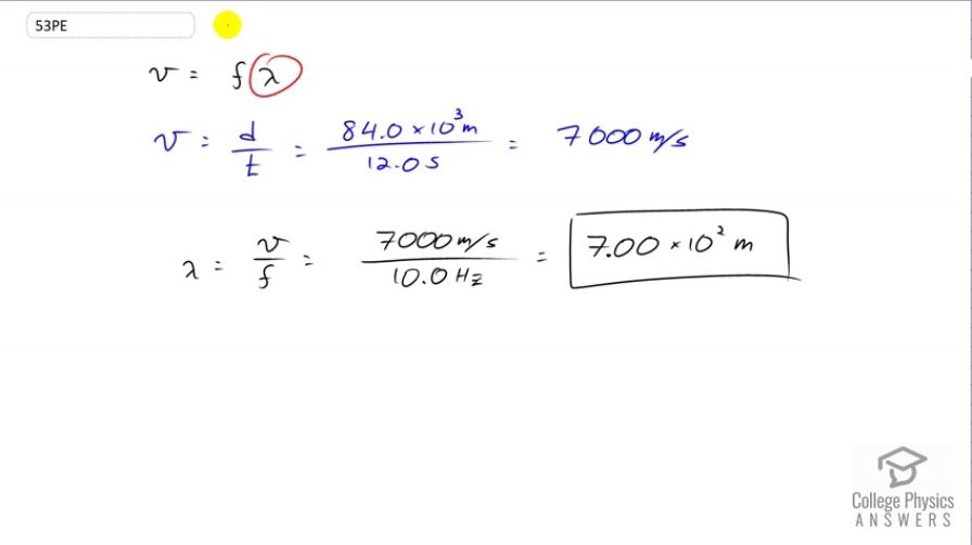 OpenStax College Physics, Chapter 16, Problem 53 (Problems & Exercises)