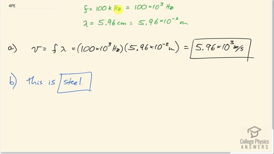 OpenStax College Physics For AP® Courses, Chapter 17, Problem 4 ...