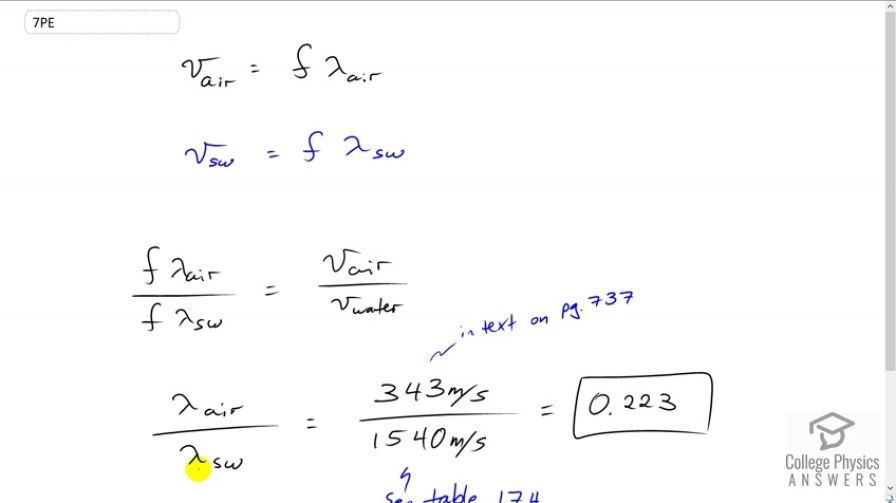 OpenStax College Physics, Chapter 17, Problem 7 (PE) video thumbnail