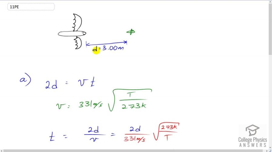 OpenStax College Physics, Chapter 17, Problem 11 (PE) video thumbnail