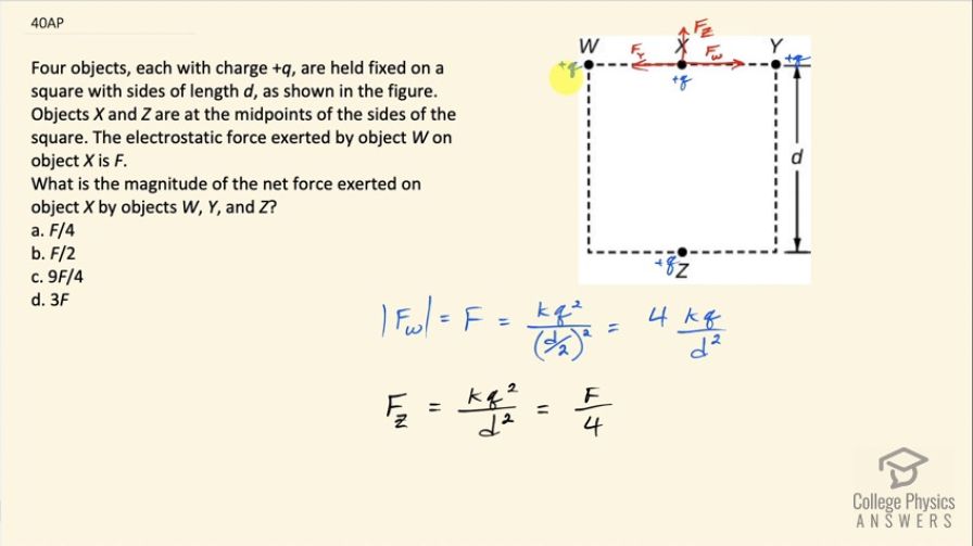 OpenStax College Physics, Chapter 18, Problem 40 (AP) video thumbnail