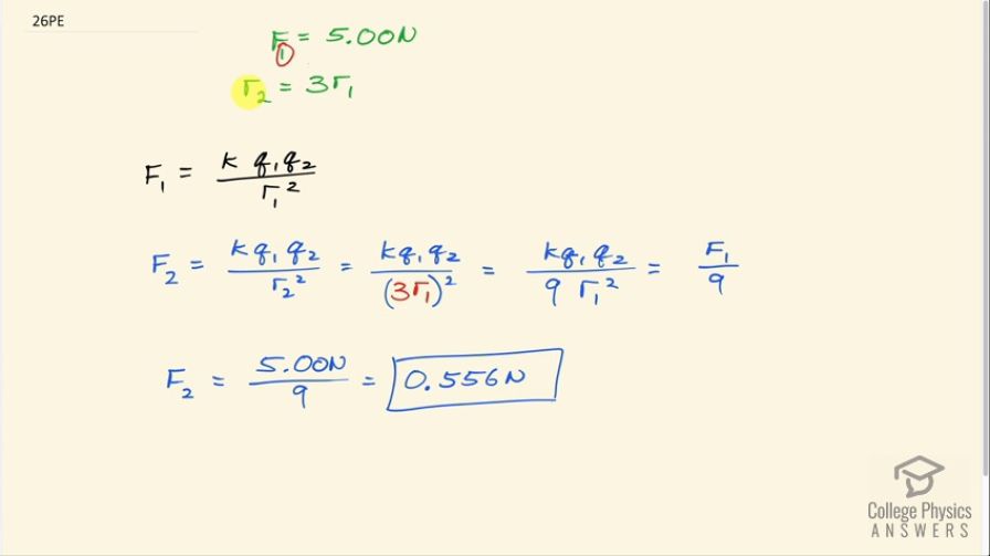 OpenStax College Physics, Chapter 18, Problem 26 (PE) video thumbnail