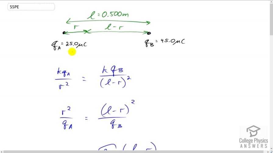 OpenStax College Physics, Chapter 18, Problem 55 (PE) video thumbnail