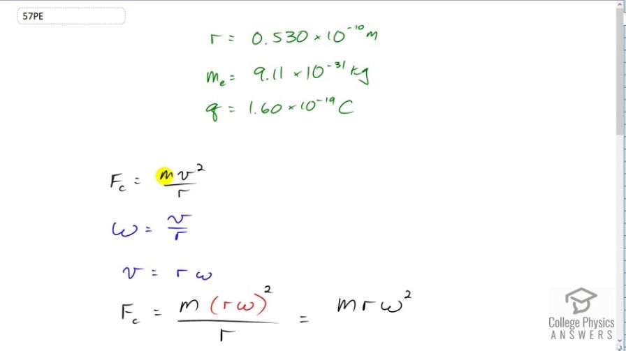 OpenStax College Physics Solution Chapter 18 Problem 57 Problems and Exercises