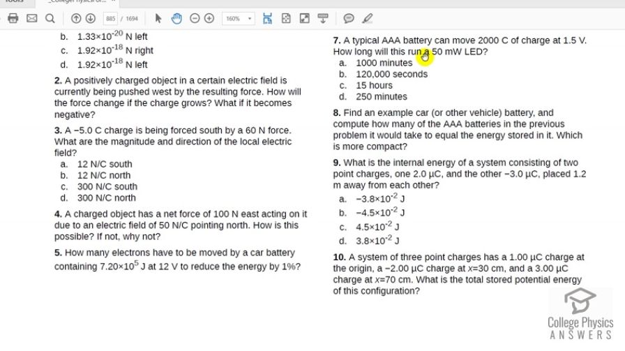 OpenStax College Physics, Chapter 19, Problem 7 (AP) video thumbnail