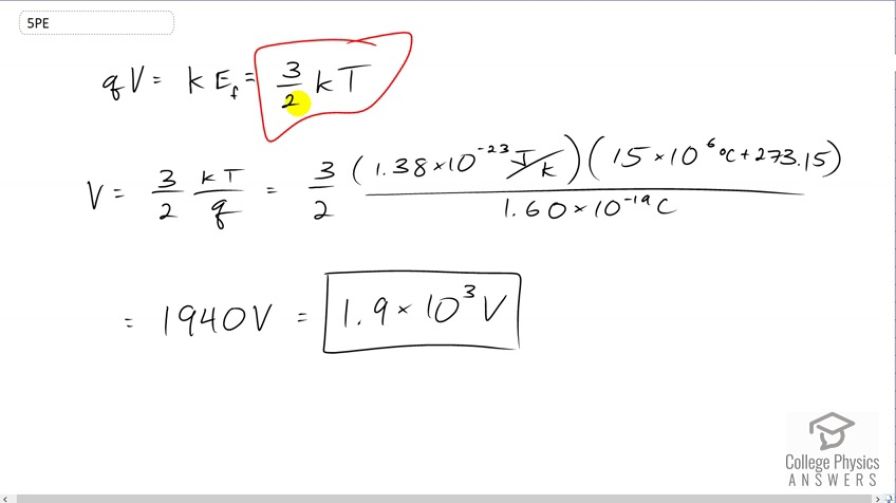 OpenStax College Physics Answers, Chapter 19, Problem 5 video poster image.