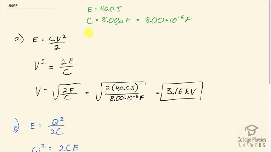 OpenStax College Physics, Chapter 19, Problem 64 (PE) video thumbnail