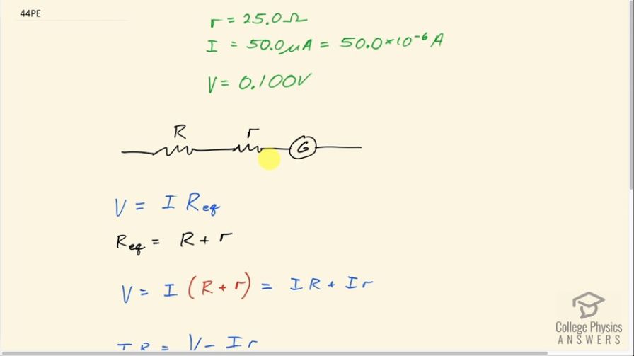 OpenStax College Physics, Chapter 21, Problem 44 (PE) video thumbnail