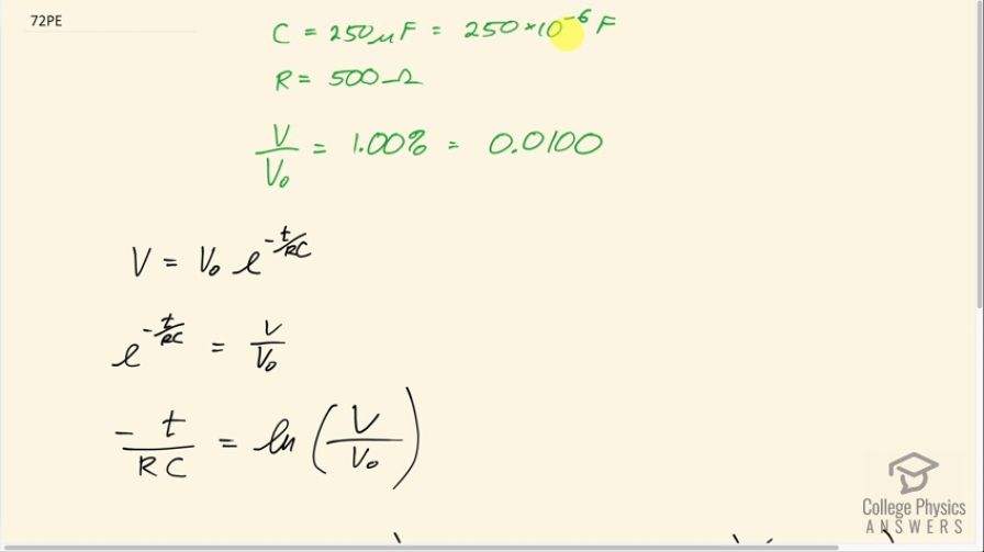 OpenStax College Physics, Chapter 21, Problem 72 (PE) video thumbnail