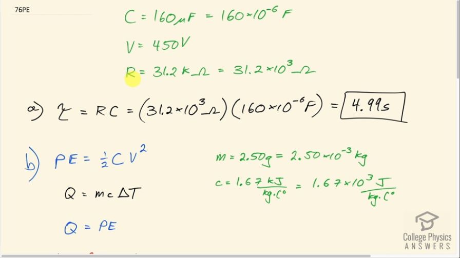 OpenStax College Physics, Chapter 21, Problem 76 (PE) video thumbnail