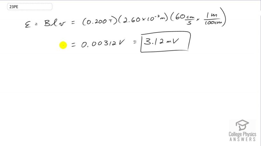 OpenStax College Physics, Chapter 22, Problem 23 (PE) video thumbnail