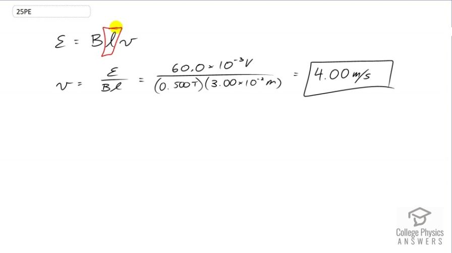 OpenStax College Physics, Chapter 22, Problem 25 (PE) video thumbnail