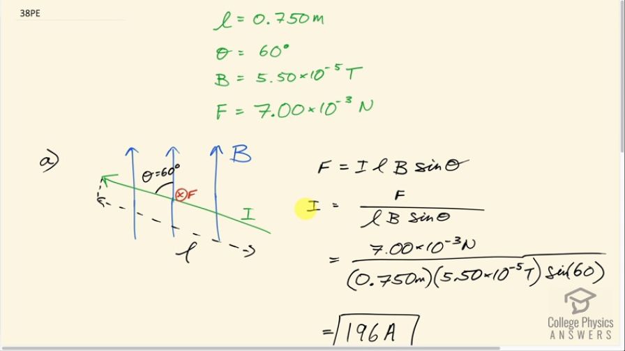OpenStax College Physics, Chapter 22, Problem 38 (PE) video thumbnail