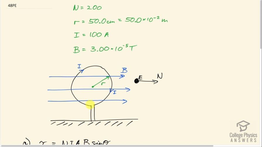 OpenStax College Physics, Chapter 22, Problem 48 (PE) video thumbnail