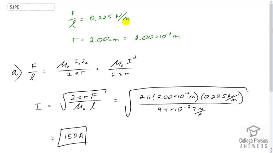 OpenStax College Physics, Chapter 22, Problem 51 (PE) video thumbnail