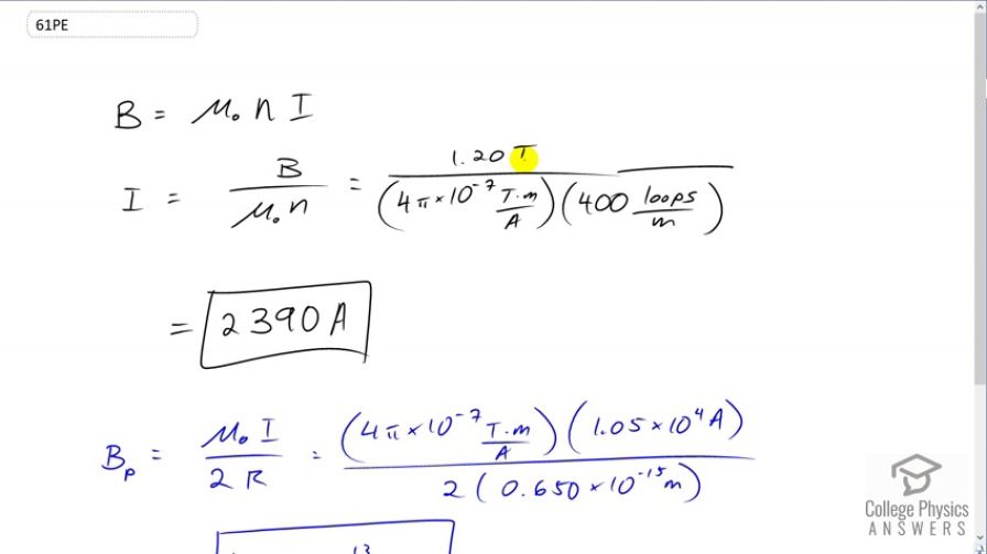 OpenStax College Physics, Chapter 22, Problem 61 (PE) video thumbnail