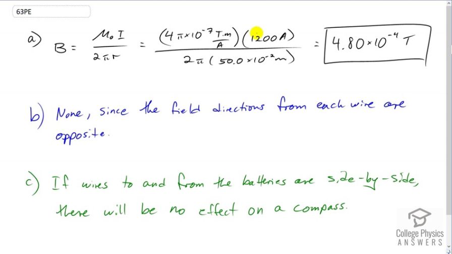 OpenStax College Physics, Chapter 22, Problem 63 (PE) video thumbnail