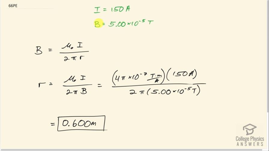 OpenStax College Physics, Chapter 22, Problem 66 (PE) video thumbnail