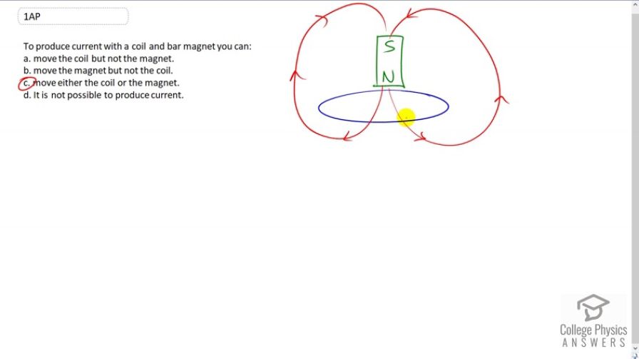 OpenStax College Physics, Chapter 23, Problem 1 (AP) video thumbnail